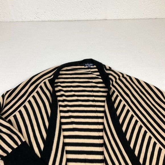 Splendid Open Front Cardigan Striped Dolman 3/4 Sleeve Loose Fit Sweater XS/S - Picture 3 of 11